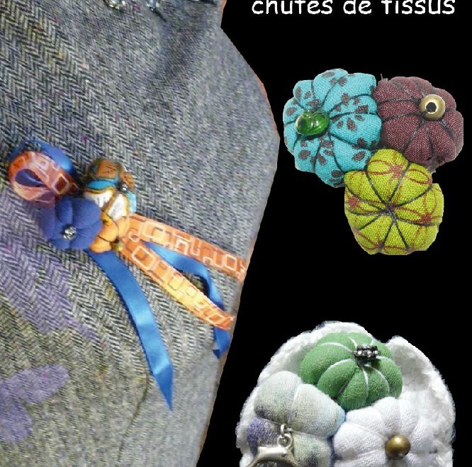 Atelier broche en tissus