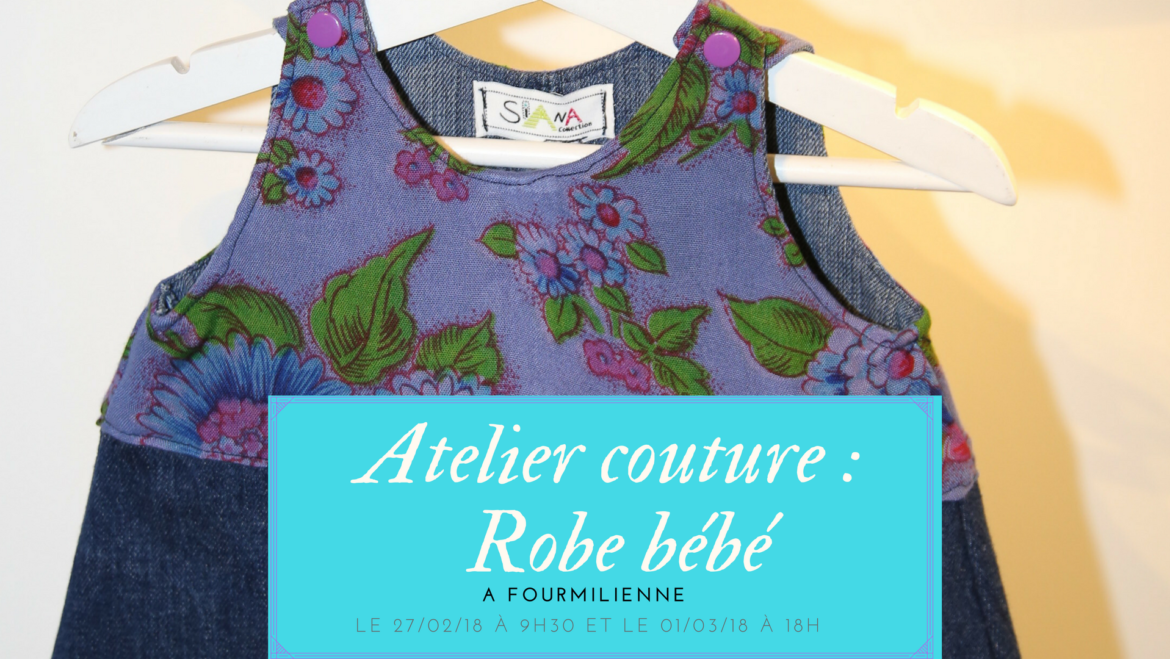 Atelier couture : robe bébé